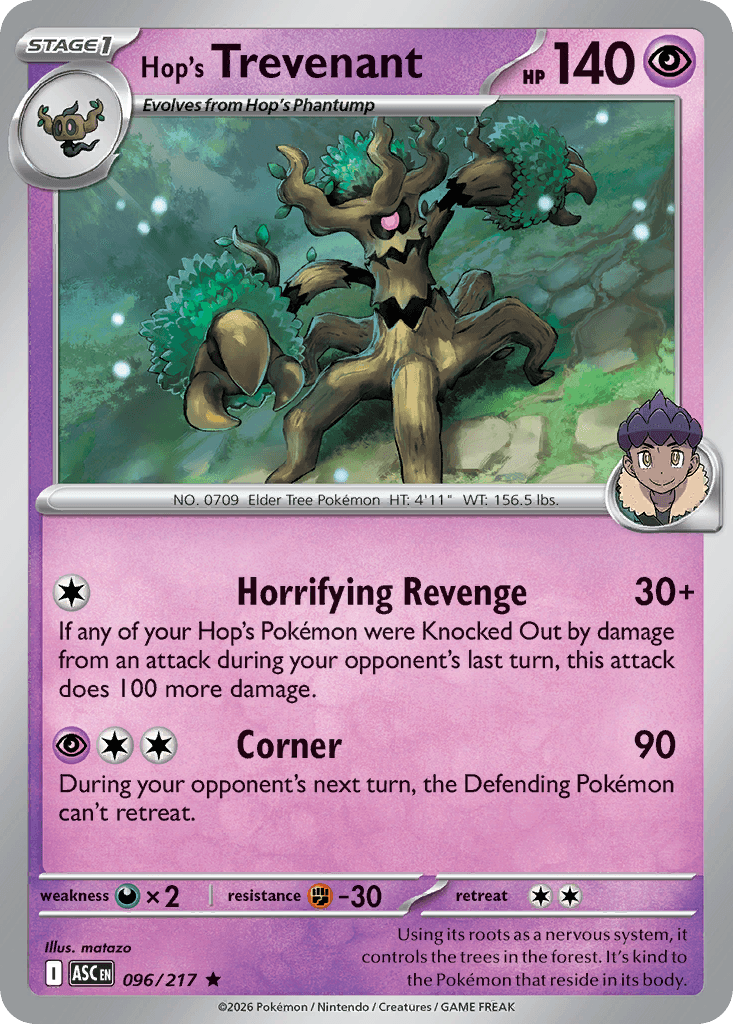 Hop's Trevenant