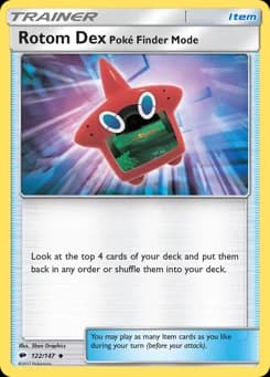 Rotom Dex Poké Finder Mode