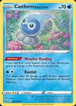 Castform Rainy Form